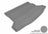 MAXpider Rubber Floor Mats for Subaru [Covers Cargo (Trunk), Gray] M1SB0081301
