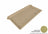 MAXpider Rubber Floor Mats for 2011 2010 2009 2008 2007 Toyota Yaris [Covers Cargo (Trunk), Tan] M1TY0241302