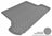 MAXpider Rubber Floor Mats for 2020 2019 2018 2017 2016 2015 2014 2013 2012 2011 2010 Toyota 4Runner [Covers Cargo (Trunk), Gray] M1TY0441301