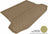 MAXpider Rubber Floor Mats for 2012 2011 2010 2009 2008 2007 2006 Toyota RAV4 [Covers Cargo (Trunk), Tan] M1TY0481302