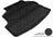 MAXpider Rubber Floor Mats for 2013 2012 2011 2010 2009 Toyota Corolla [Covers Cargo (Trunk), Black] M1TY0591309