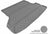 MAXpider Rubber Floor Mats for 2013 2012 2011 2010 2009 2008 Toyota Highlander [Covers Cargo (Trunk), Gray] M1TY0761301