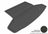 MAXpider Rubber Floor Mats for 2017 2016 2015 2014 2013 2012 Toyota Prius V [Covers Cargo (Trunk), Black] M1TY0971309