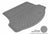 MAXpider Rubber Floor Mats for 2018 2017 2016 2015 2014 2013 Toyota RAV4 [Covers Cargo (Trunk), Gray] M1TY1271301