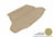 MAXpider Rubber Floor Mats for 2021 2020 2019 2018 2017 2016 Toyota Prius [Covers Cargo (Trunk), Tan] M1TY2091302