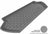 MAXpider Rubber Floor Mats for 2014 2013 2012 2011 2010 2009 2008 2007 2006 2005 2004 2003 Volvo XC90 [Covers Cargo (Trunk), Gray] M1VV0041301