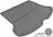 MAXpider Rubber Floor Mats for 2017 2016 2015 2014 2013 2012 2011 2010 Volvo XC60 [Covers Cargo (Trunk), Gray] M1VV0061301