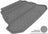MAXpider Rubber Floor Mats for 2018 2017 2016 2015 2014 2013 2012 2011 Volvo S60 [Covers Cargo (Trunk), Gray] M1VV0081301