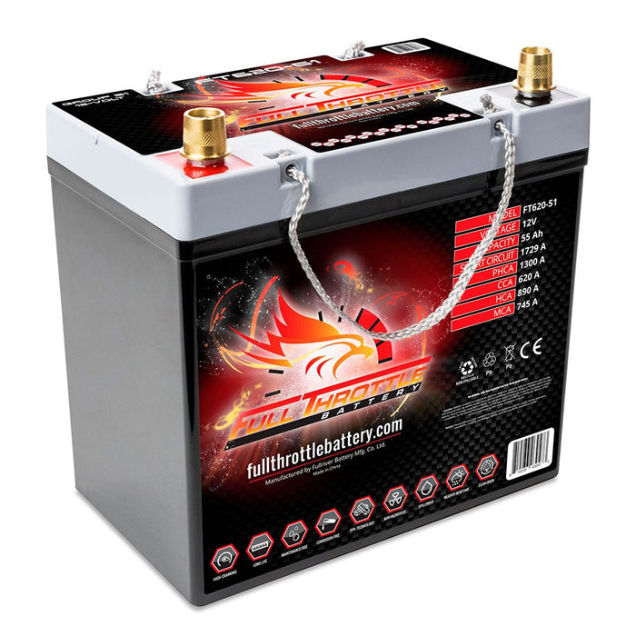 FullRiver FT620-51 Vehicle Battery