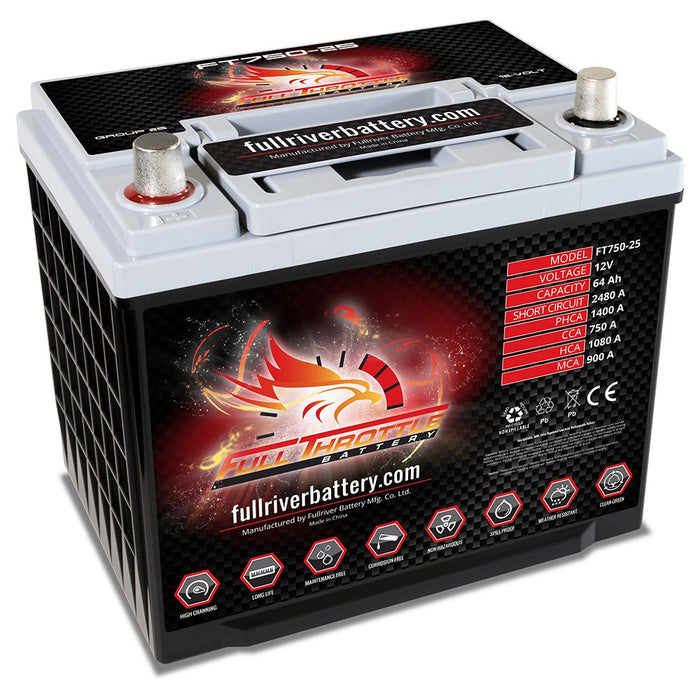FullRiver FT750-25 Vehicle Battery