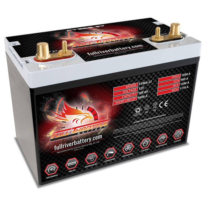 FullRiver FT965-27 Vehicle Battery