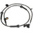 Holstein 2ABS0913 ABS Wheel Speed Sensor - Rear, Rear Left or Rear Right