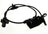Holstein 2ABS2651 ABS Wheel Speed Sensor - Rear Left