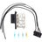 Holstein 2BMR0078K HVAC Blower Motor Resistor - Rear
