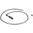 Holstein 2BWS0154 Disc Brake Pad Wear Sensor - Rear