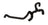 Continental 62855 HVAC Heater Hose