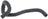Continental 63517 HVAC Heater Hose - Intake Manifold To Valve, Pipe-5 To Thermostat or Valve To Engine