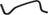 Continental 64419 HVAC Heater Hose - Heater To Thermostat
