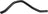 Continental 64516 HVAC Heater Hose - Heater (Upper)