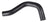 Continental 64669 HVAC Heater Hose - Heater To Thermostat
