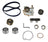 Continental PP172LK1 Engine Timing Belt Kit with Water Pump
