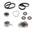 Continental PP216-186LK1 Engine Timing Belt Kit with Water Pump
