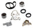 Continental PP287LK1 Engine Timing Belt Kit with Water Pump