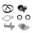 Continental PP295LK3 Engine Timing Belt Kit with Water Pump