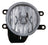 Depo 212-2090L-AQ Fog Light Assembly - Left