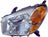 Depo 312-1176R-UC Headlight Lens Housing - Right