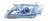 Depo 312-1198L-UC3 Headlight Assembly - Left