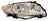 Depo 312-11A8R-UCN1 Headlight Lens Housing - Right