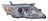 Depo 312-11B5R-UCN1 Headlight Lens Housing - Right