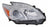 Depo 312-11B7R-UC1 Headlight Lens Housing - Right