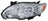 Depo 312-11C5L-UC1 Headlight Lens Housing - Left