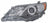 Depo 312-11C8LMUSHM7 Headlight Lens Housing - Left