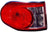 Depo 312-1981L-US Tail Light Assembly - Left