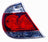 Depo 312-1986L-AS2 Tail Light Assembly - Left