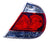 Depo 312-1986R-AS2 Tail Light Assembly - Right