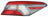 Depo 312-19ASR3AC Tail Light Assembly - Right or Right Outer