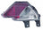 Depo 312-2907L-US Back Up Light Lens / Housing - Left