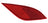 Depo 312-2912L-UC Bumper Reflector - Rear Left
