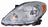 Depo 315-1184L-AC Headlight Assembly - Left