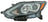 Depo 315-11ANL-AS2 Headlight Assembly - Left