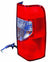 Depo 315-1943R-NC Tail Light Assembly - Right