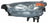 Depo 316-1155L-UC2 Headlight Lens Housing - Left