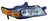 Depo 317-1140R-USHD Headlight Lens Housing - Right