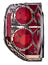 Depo 317-1955L-UC-7C Tail Light Assembly - Left