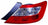 Depo 317-1980R-UC Tail Light Assembly - Right