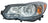 Depo 320-1123L-ACN2 Headlight Assembly - Left